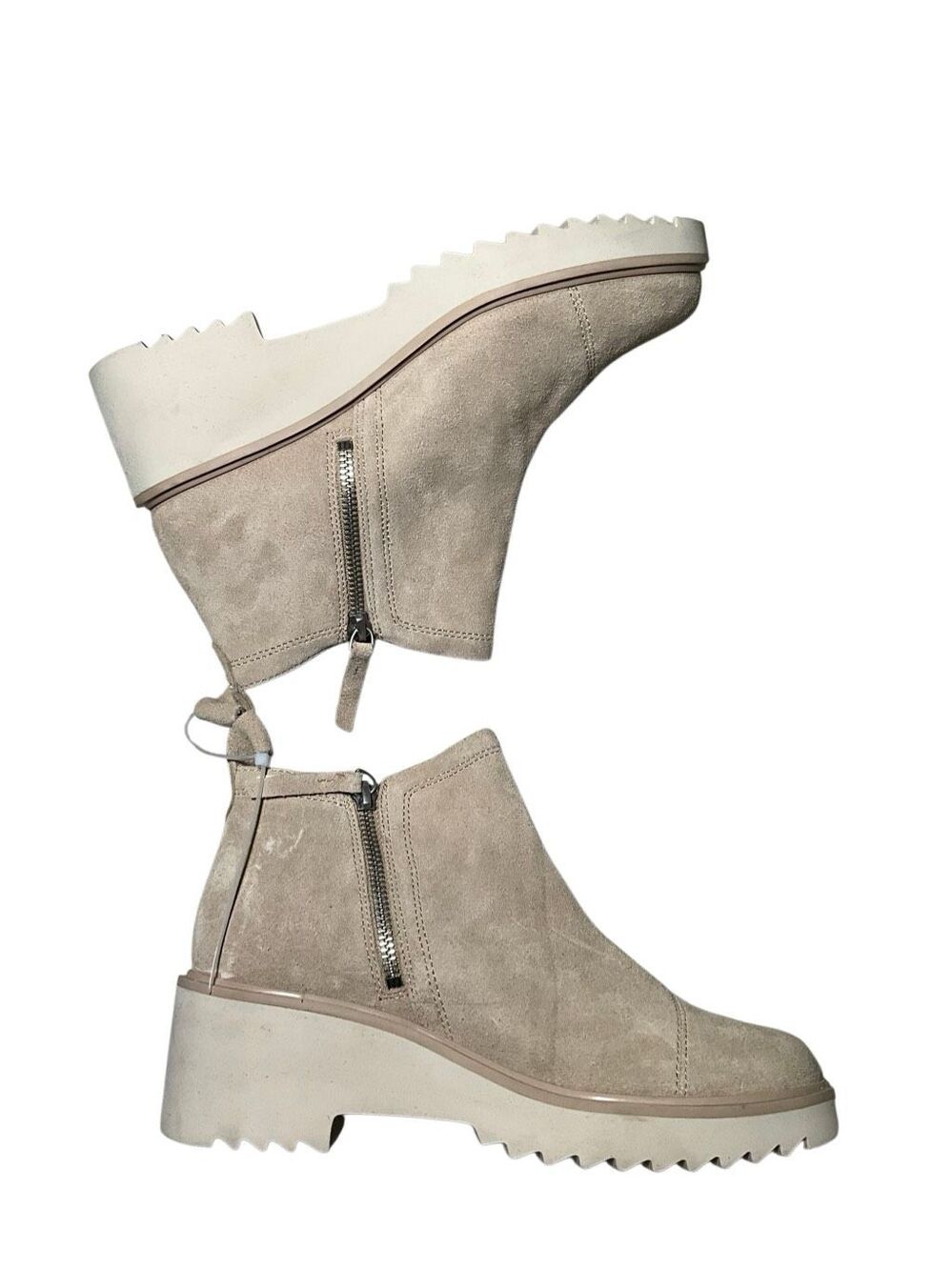 Toms | Maude Zippered Wedge Booties - Picture 3 of 10